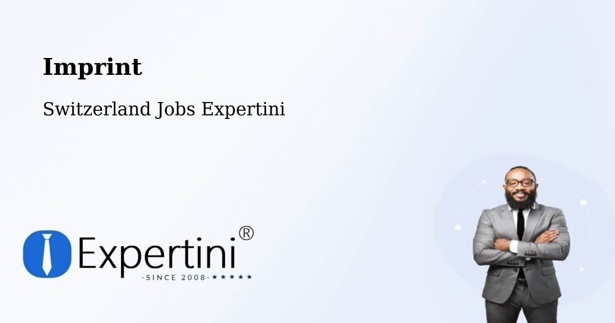 Imprint – Saint Prex - Switzerland Jobs Expertini